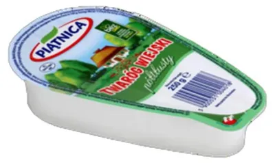 Obrázek produktu pro Polotukový tvaroh Piątnica 250 g