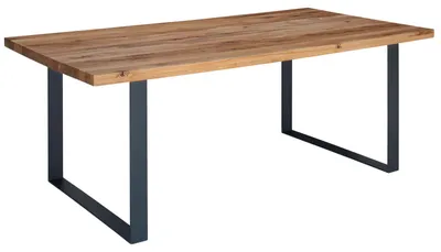 Produktbild von MASSIVMOEBEL24.DE Esstisch Wild-/Zerreiche 160x90x76 natur geölt MONTREUX #113