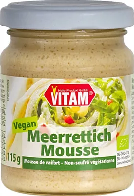 Immagine prodotto di Mousse vegana al rafano 115g