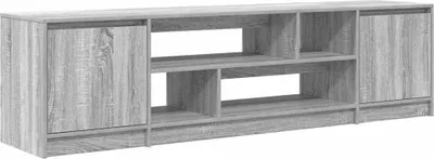 Produktbild von vidaXL TV-Schrank Grau Sonoma 188,5x41x50 cm Holzwerkstoff