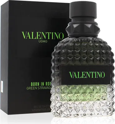 Produktbild von Valentino Uomo Born in Roma Green Stravaganza Eau de Toilette für Herren 50 ml