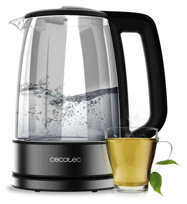 Produktbild von Cecotec Wasserkocher ThermoSense 340 Clear. 2200 Watt Leistung, 1,7 Liter Kapazi