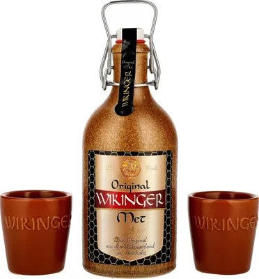 Produktbild von Wikinger Met Tonkrug mit Becher