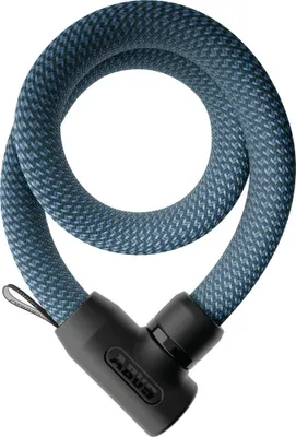 Produktbild von Abus Kettenschloss YARNIT 4004K/110 denim blue Textilschloss Level 7 flexibel 110cm