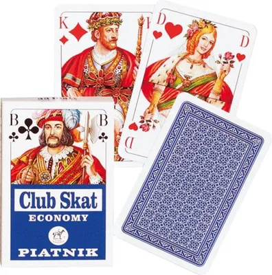 Produktbild von Piatnik 1804 - Kartenspiel Skat im Faltetui, 32 Blatt