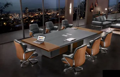 Produktbild von Moderner xxl Büro Konferenztisch Tische Esszimmer Besprechungs Tisch 320cm Neu
