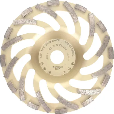 Produktbild von PRODIAMANT Diamantschleiftopf 180mm für Beton, Granit ST81 Turbo