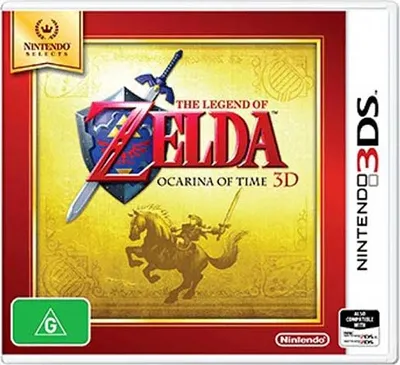Obrázok produktu pre Nintendo The Legend of Zelda : Ocarina of Time - Selects, Nintendo 3DS, E10 + (starší 10 rokov), Fyzické médiá