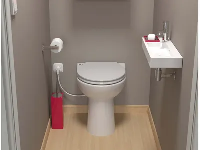 Obrázok produktu pre SFA malé kompaktné WC SaniCompact 43 biele