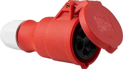 Immagine prodotto di AS SCHWABE MENNEKES Accoppiamento CEE 400V/32A, rosso (61427)