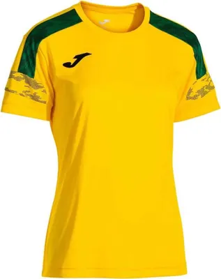 Image de Joma Championship Viii Kurzarm-t-shirt Gelb L Damen Gelb L