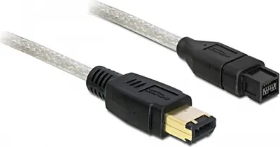 Produktbild von Delock Kabel FireWire 9 Pin Stecker > 6 Pin Stecker 2m