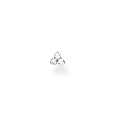 Obrázek produktu pro Thomas Sabo H2138-051-14 Stříbrné náušnice s jedním bílým kamenem