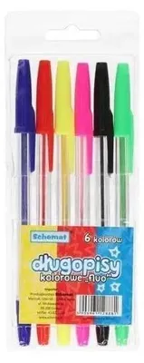 Produktbild von Fluoreszierende Stifte 6 Farben