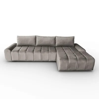 Produktbild von BEAUTYSOFA Costa L Ecksofa 290 cm mit Schlaffunktion & Bettkasten – Seitenausführung: rechts– Schlafsofa, Sofa , Bettsofa, Couch modern, Beige Vogue 4
