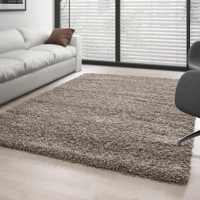 Productafbeelding van Ayyildiz Hoogpolig tapijt Wrat 60x110 cm Shaggy Vloerkleed Zacht en 30 mm voor Woonkamer en Slaapkamer