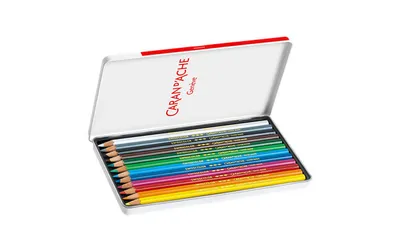 Produktbild von Caran d-Ache Swisscolor Aquarel 12's