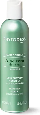 Image de Shampooing à l'Aloe Vera - Soin Cuir Chevelu Sensible 250ml - Action Apaisante, Hydratation et Protection