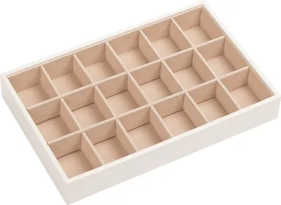 Produktbild von ADEL DREAM Stapelbares Schmucktablett Schmuckschatpfanne Aufbewahrung Schublade Lagerung-1 Folien Schmuck Aufbewahrung Damen Schmuckschatpfe.