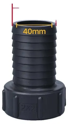 Productafbeelding van Waterreservoiradapter, duurzaam kunststof, geschikt voor hoge druk, 50 mm