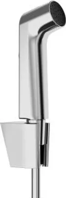 Zdjęcie produktu dla Hansgrohe Bidette Ręczna słuchawka prysznicowa 1-jet S EcoSmart z uchwytem Porter S i wężem prysznicowym 125 cm, 29238000