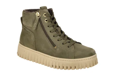 Produktbild von Tamaris 25206 Damen Stiefeletten - bequeme Stiefelette grün Freizeit NEU