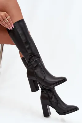 Produktbild von Damenstiefel BOTO QT127P SCHWARZ Größe: 39