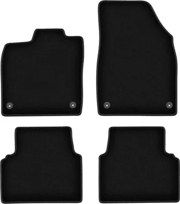 Immagine prodotto di Tappetini in velluto per Volkswagen ID.3 (2019-, hatchback) neri, set 4 pz, con fissaggi