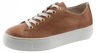 Immagine prodotto di Scarpe da ginnastica Paul Green 4790-635, pelle liscia, marrone, donna