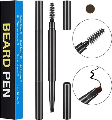 Produktbild von INF 2-in-1-Bartformungswerkzeug und Bürstenstift Dunkelbraun