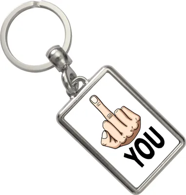 Produktbild von Fuck you Schlüsselanhänger mit Mittelfinger