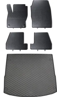 Produktbild von Gummi Fußmatten + Kofferraumwanne für Ford Focus 3 Turnier, Bj. 5/2011-8/2018