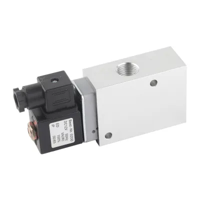 Obrázok produktu pre Elektrický elektromagnetický ventil s 2 polohami, 3-cestný smerový ventil s jednoduchým ovládaním, priemer 12 mm 8020850 (DC12V )