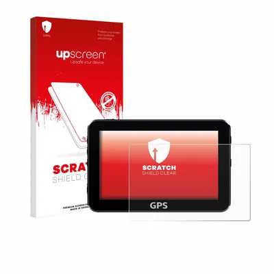 Produktbild von upscreen Schutzfolie für Navigation mit 17.8 cm (7 Zoll) Displays 154.8 x 87 mm Displayschutz Displayschutzfolie Folie Klar Transparent