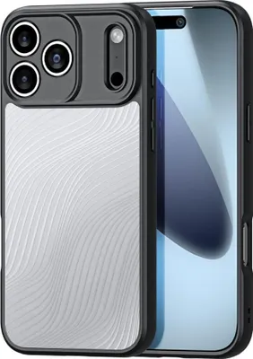 Produktbild von DUX DUCIS AIMO MAG Handyhülle kompatibel mit MagSafe passend für IPHONE 17 PRO schwarz