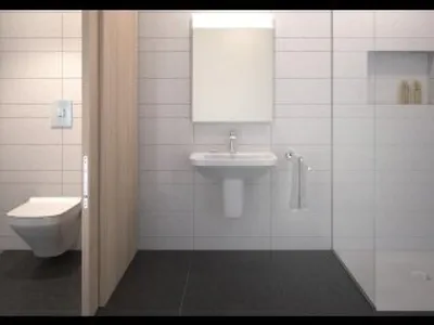 Zdjęcie produktu dla Duravit umywalka DURASTYLE z przelewem, ława z otworem na baterię, 600 x 440 mm, 1 otwór na baterię biała