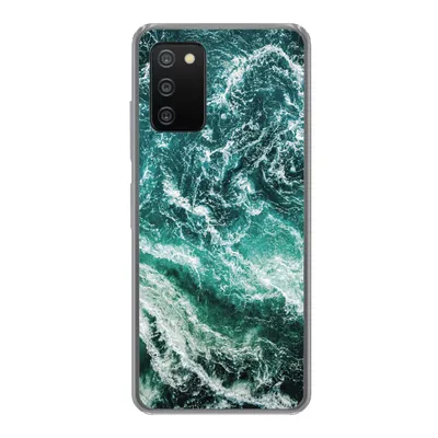 Produktbild von MuchoWow® Handyhülle Schutzhülle Hülle für Samsung Galaxy A03s Marmor - Gemustert - Natursteine Silikon Softcase Handy Hülle - Schutz