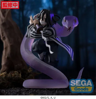 Zdjęcie produktu dla Demon Slayer: Kimetsu no Yaiba Xross Link Anime PVC Statue Obanai Iguro Hashira Training Arc 14 cm wysokości