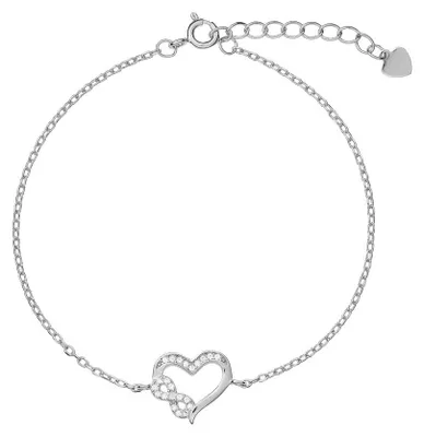 Produktbild von Zartes Silberarmband Infinity Love AJNR0017