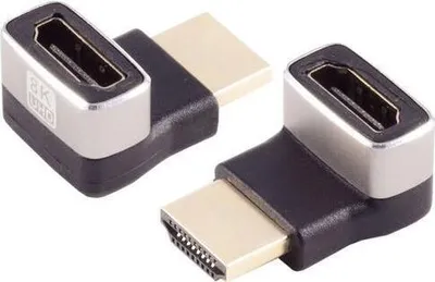 Obrázek produktu pro S/CONN 10-01051, HDMI-A, HDMI-A, Černá, Stříbrná