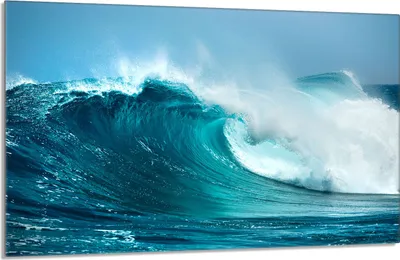 Immagine prodotto di Piastra di copertura per piano cottura 80x52cm 1 pezzo in Vetroceramica per copertura piano cottura, mare ondoso