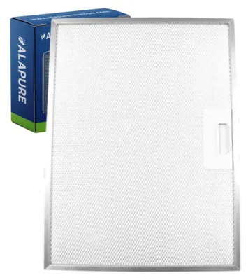 Image de Filtre métallique Alapure, compatible avec le modèle Turboair GRI0124745A, dimensions 360x270 mm