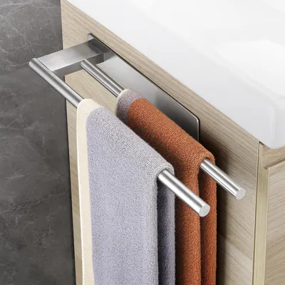 Obrázok produktu pre Držiak na uteráky bez vŕtania – 39 cm