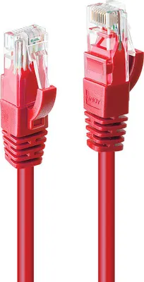 Immagine prodotto di LINDY Patchkabel Cat6 U/UTP rot 10m
