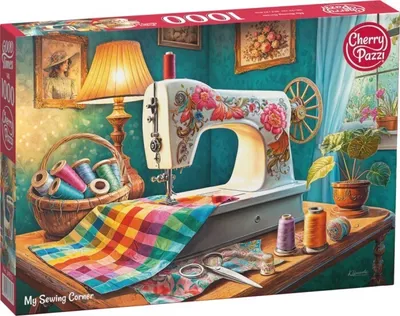 Produktbild von Puzzle 1000 CherryPazzi My Sewing Corner 30875
