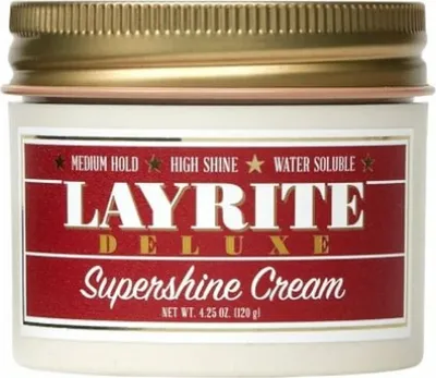 Image de Layrite Supershine Cream crème coiffante pour la brillance des cheveux 120 g