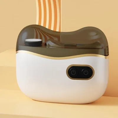 Obrázek produktu pro Elektrické nůžky na nehty 2 v 1, 2 rychlosti, LED světlo, bílé