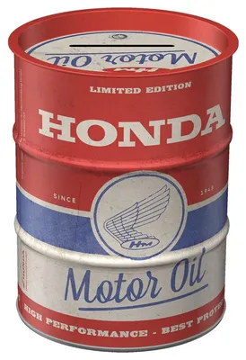 Sparblik Retro 600 ml Honda MC Motor Oil