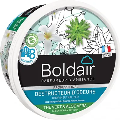 Immagine prodotto di Boldair tè verde gel distruttore di odori 300 g