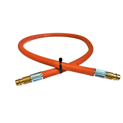 Zdjęcie produktu dla Wąż gazowy propan-butan Zatechs 3 m 20 bar Ø6,3 mm 2x DN 7,2 typ 26 szybkozłącze LKS Camping Wąż gazowy do podłączenia butli gazowej